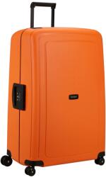 Samsonite S'CURE négykerekű narancssárga csatos óriás bőrönd 81cm 59244-1953 - taskaweb