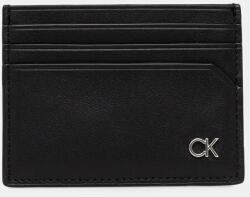 Calvin Klein öv és bőr kártyatartó - fekete 95
