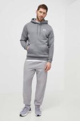Under Armour kapucnis melegítőfelső férfi pamuttal Essential Fleece - szürke XL