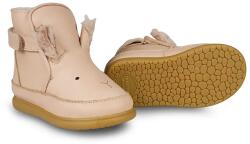 Donsje gyerek télicipő bőrből Dubu Exclusive Shoes Fluffy Bunny - narancssárga 22