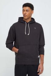 PUMA pamut melegítőfelső MMQ - fekete M