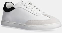 Calvin Klein bőr sportcipő LP CUPSOLE LACE UP LTH MIX - fehér Női 36