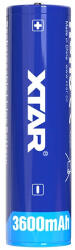 XTAR 18650 3, 6V 3600mAh védett Li-Ion akkumulátor (XR-18650-3600)