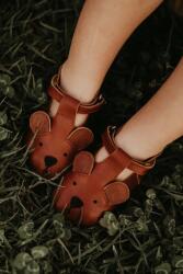 Donsje csecsemő bőrcipő Spark Classic Shoes Bear - barna 15/16