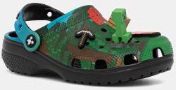 Crocs papucs CLASSIC MINECRAFT CLOG KIDS - zöld 33/34
