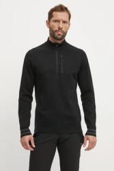 Smartwool sportos pulóver - fekete M