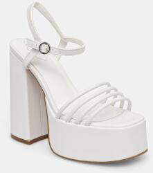 Koi Footwear szandál sarokkal Cosette Platform Strappy Heels - fehér Női 41