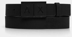 Armani Exchange bőr öv - fekete 100 - answear - 22 990 Ft