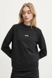 MSGM pamut melegítőfelső - fekete M - answear - 45 990 Ft