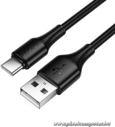  Fekete Hoco X120 USB-A - USB-C kábel (3A, 1 m) (6942007658904)