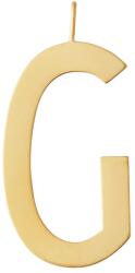 Design Letters aranyozott ezüst medál - arany Univerzális méret - answear - 21 990 Ft