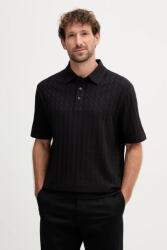 Giorgio Armani pamut póló - fekete M - answear - 27 990 Ft