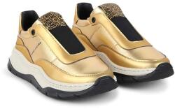 Marc Jacobs gyerek bőr sportcipő - arany 36