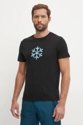 Icebreaker sportos póló Icebreaker x Protect Our Winters - fekete XXL