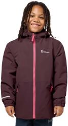 Jack Wolfskin gyerek síkabát - burgundia 176