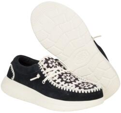 Hey Dude Wendy Comf Suede Crochet 43108-0C4 fekete sportcipő W7 38 (43108-0C4)
