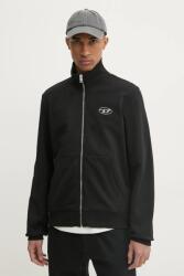 Diesel felső S-GINNI-ZIP-OD SWEAT-SHIRT - fekete XXL