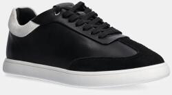 Calvin Klein bőr sportcipő LP CUPSOLE LACE UP LTH MIX - fekete Női 36