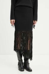 MUNTHE szoknya TAYRU - fekete 38