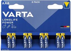 VARTA Longlife Power LR03 AAA alkáli elem- 8 db (2811395)