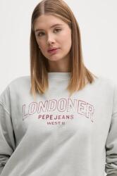 Pepe Jeans pamut melegítőfelső FIORELINA - szürke XL