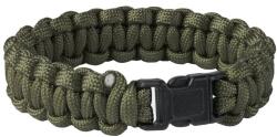 Helikon-Tex Paracord Survival Bracelet karkötő csattal - Olive Green (30251)