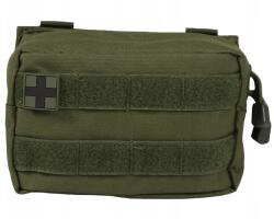 Mil-Tec First Aid Set elsősegély készlet 25 elem - Olive (82894)