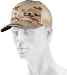 Military Wear Haft Retro Trucker baseball sapka - MultiCam Arid/Tan (2863758)