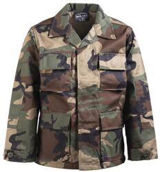 Mil-Tec BDU pulóver gyereknek - Woodland - XS (128553)