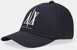 Armani Exchange pamut baseball sapka - sötétkék Univerzális méret - answear - 17 990 Ft