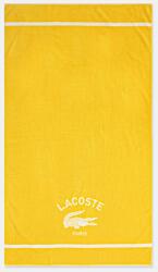 Lacoste pamut strandtörölköző LORIGINE Jaune 90 x 160 cm - sárga Univerzális méret