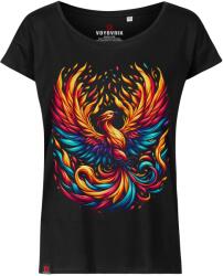 Voyovnik Rising Phoenix T-shirt női póló - Black - XL (2786072)