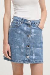 Pepe Jeans farmer szoknya MINI SKIRT HW GLITTER - kék M