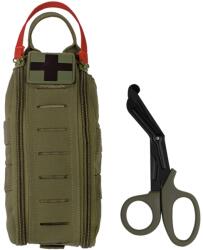 Mil-Tec IFAK Rapid Pack elsősegély csomag + mentőolló - Olive (2866490)