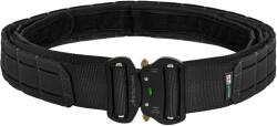 JB Tacticals MOLLE Laser Cut taktikai öv belső övvel - Black (1021324)