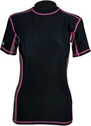 Highlander Pro Comp Short Sleeve Top női thermoaktív póló - Black/Grey - M (2812449)