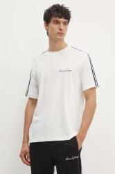 Giorgio Armani pamut póló - fehér XXL - answear - 17 990 Ft