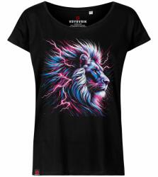 Voyovnik Neon Lion T-shirt női póló - Black - L (2786066)