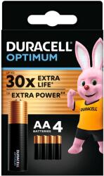 Duracell Optimum LR6/AA 1, 5 V alkáli elem - 4 db (2782557)