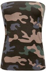 Brandit Bandeau Top 2in1 női póló - Dark Camo - L (2858917)