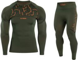 Alpinus Gausdal termoaktív fehérnemű - Zöld/Narancssárga - S (2851801)
