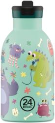 24Bottles 24 Bottles - 330ml Kids Thermos Szívószálas Kupakkal Spooky Friends (24B2382)