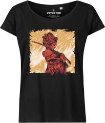 Voyovnik Samurai On Fire T-shirt női póló - Fekete - XS (81920)