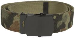 Mil-Tec Cotton Black Buckle öv - Flecktarn (128561)