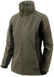 Helikon-Tex Gunfighter Softshell női kabát - Taiga Green/Black - XL (2370389)