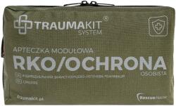 AedMax Trauma Kit A moduláris elsősegély készlet zöld - Újraélesztés/Személyes védelem (2786482)