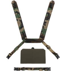 Direct Action Front Flap Rig Interface taktikai heveder - Woodland (2363479)