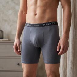 Aura Via Bambusz boxer - hosszú szárral Acélkék, 3XL 121334