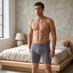 Aura Via Pamut boxer - hosszú szárral Acélkék, XL 121386