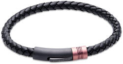 Unique & Co - Férfi bőr karkötő - B518BL (B518BL-23)